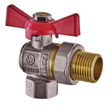 Кран з американкою кутовий Waterpro WP400-15FMW-L - 1/2"