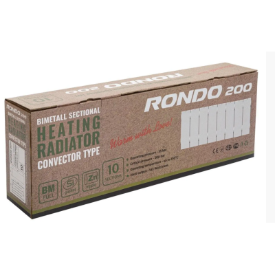 Биметаллический радиатор RONDO 200/120